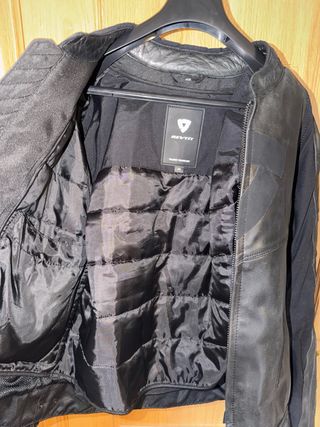 Chaqueta REV'IT Glide Vintage Negra talla 48 (S)