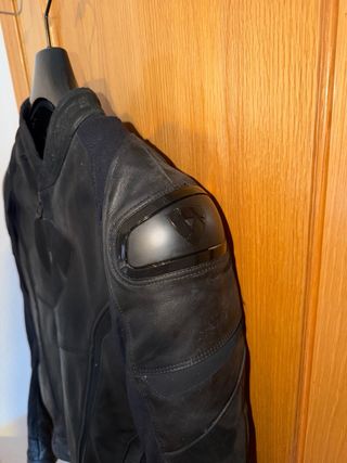 Chaqueta REV'IT Glide Vintage Negra talla 48 (S)