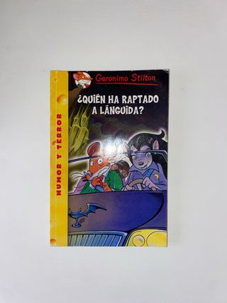 Pack de 3 libros de Gerenimo Stilton (3€ cada uno)