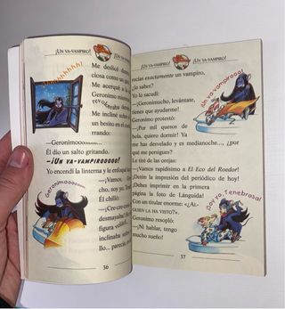 Pack de 3 libros de Gerenimo Stilton (3€ cada uno)