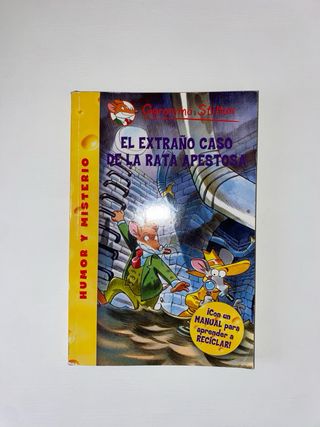 Pack de 3 libros de Gerenimo Stilton (3€ cada uno)