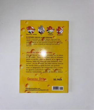 Pack de 3 libros de Gerenimo Stilton (3€ cada uno)