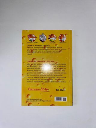 Pack de 3 libros de Gerenimo Stilton (3€ cada uno)