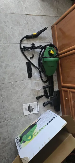 Limpiador a vapor Power Vapore sin usar