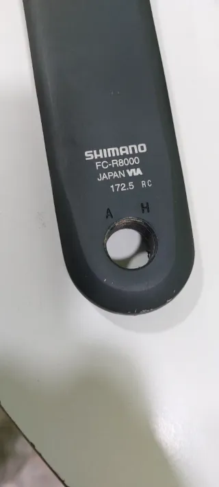 Bielas Shimano Ultegra R8000 con platos 105