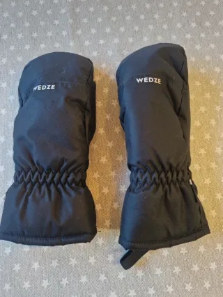 Manoplas Esquí Nieve Wedze Negras