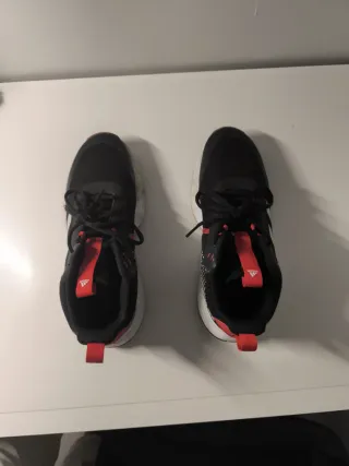 Zapatillas Adidas Baloncesto Negras Rojas