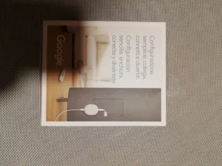 Chromecast con Google TV Blanco