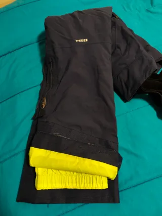 Conjunto esquí niño azul marino T.10