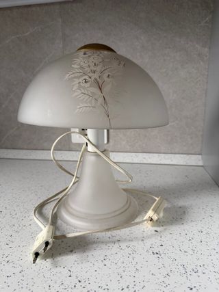 Lampada da tavolo in vetro vintage MURANO.