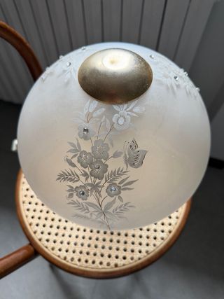 Lampada da tavolo in vetro vintage MURANO.