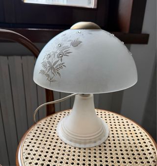 Lampada da tavolo in vetro vintage MURANO.