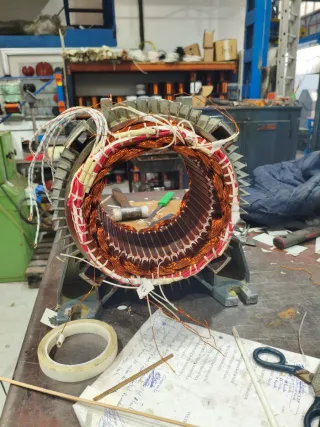 Reparscion y mantenimiento de Motores eléctricos
