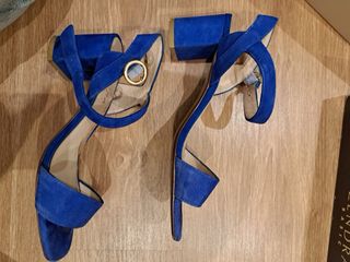 Zapatos de tacón ZENDRA azul verano