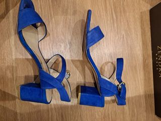 Zapatos de tacón ZENDRA azul verano