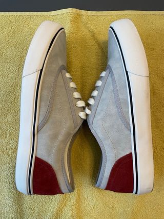 Scarpe Zara Grigie Rosse Tg 41