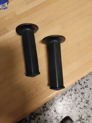 Puños goma pentagonales 22 mm