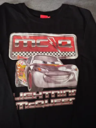 Camiseta niño Cars Rayo McQueen 9 años