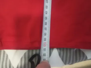 Mono de trabajo tirantes rojo y negro