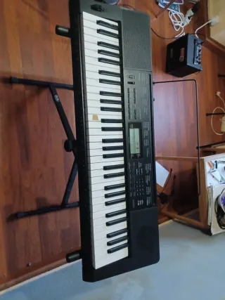 Teclado negro casio ctk-3200