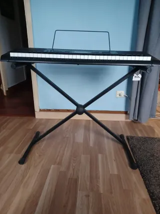 Teclado negro casio ctk-3200