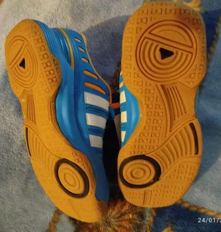 ZapatillasAdidasNiños Azul/NaranjaSin Estrenar35.5