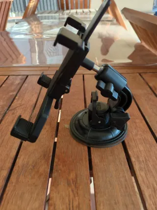 Supporto Tablet Auto Ventosa Universale Nero