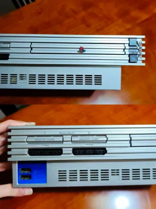 Consola PlayStation 2 Plata + Mando