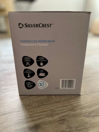 Tostadora SilverCrest doble ranura