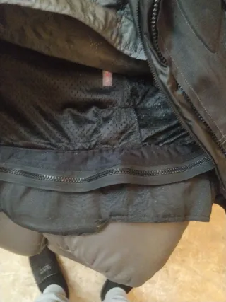 Chaqueta Moto Street Fighter Negra