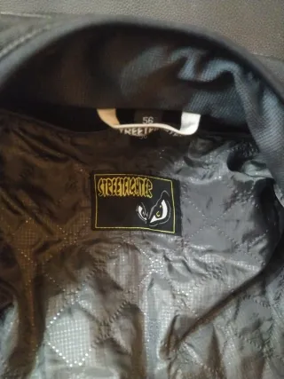 Chaqueta Moto Street Fighter Negra