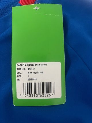 Talla L / XL / XXL. Camiseta deportiva ERIMA Razor