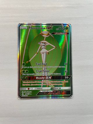 Carta Pokémon Pheromosa GX (Inglés)