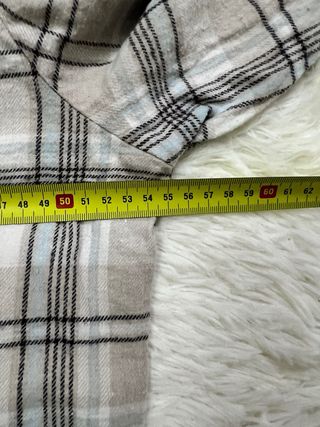 Camisa Triumph cuadros beige talla L