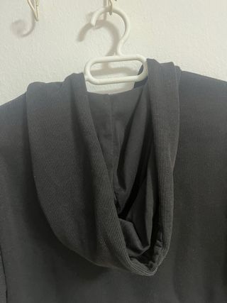 Sudadera/Chaqueta Negra Lefties Talla S