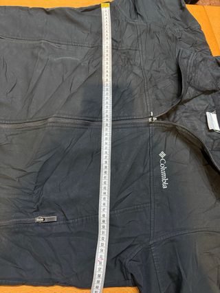 Columbia softshell jacket Large L black vintage