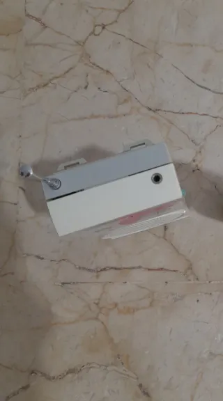 Radio vintage Philips D1550 Blanca Años 80