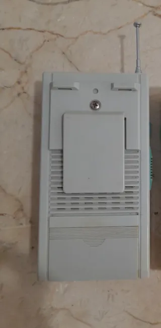 Radio vintage Philips D1550 Blanca Años 80
