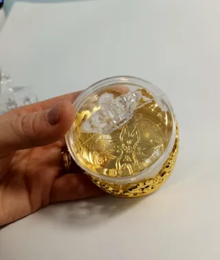 Scatoline Portaconfetti/Oggetti Corona Oro Argento