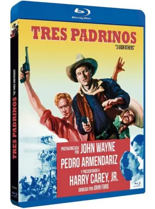 Blu-ray Tres Padrinos (3 Godfathers)