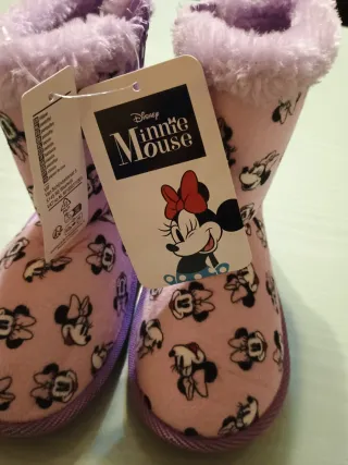 Pantofole Minnie Mouse Bambina Viola