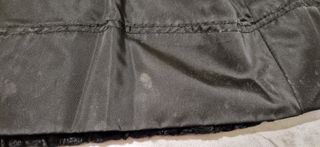 Pelliccia Astrakan Nera Autentica