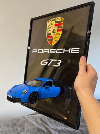 Maqueta Porsche GT3 Azul