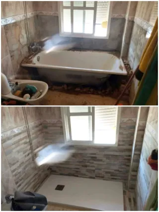 CAMBIO DE BAÑERA POR PLATO DE DUCHA