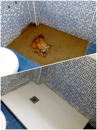 CAMBIO DE BAÑERA POR PLATO DE DUCHA
