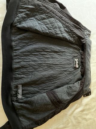 Cazadora Bomber Schott Negra Talla XL