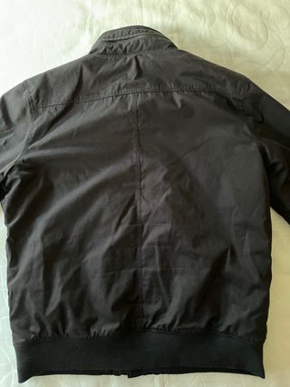 Cazadora Bomber Schott Negra Talla XL