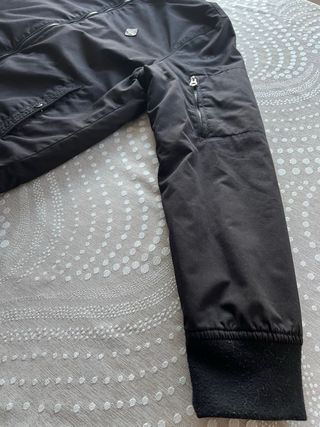 Cazadora Bomber Schott Negra Talla XL