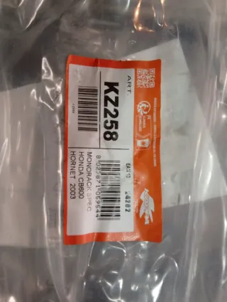 Barras Soporte Baúl Honda Hornet 03