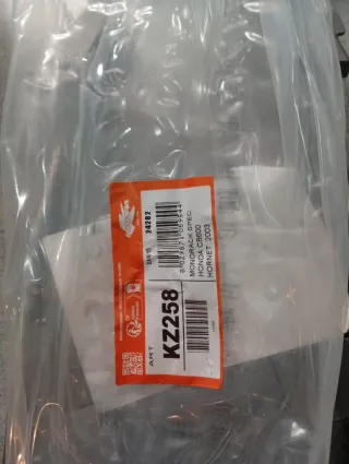 Barras Soporte Baúl Honda Hornet 03